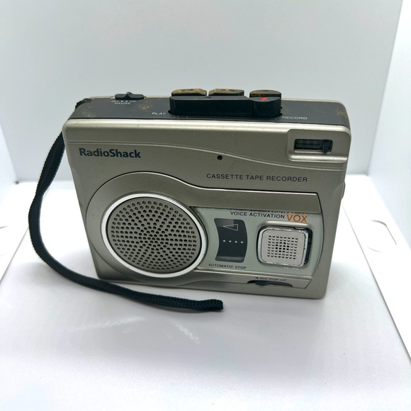 Radio Shack Portable Audio & Video Radio Shack Voice Activated Recorder Ctr22 Recording